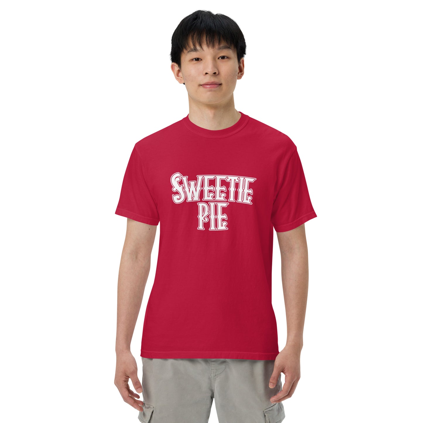 Sweetie Pie Logo Unisex garment-dyed heavyweight t-shirt