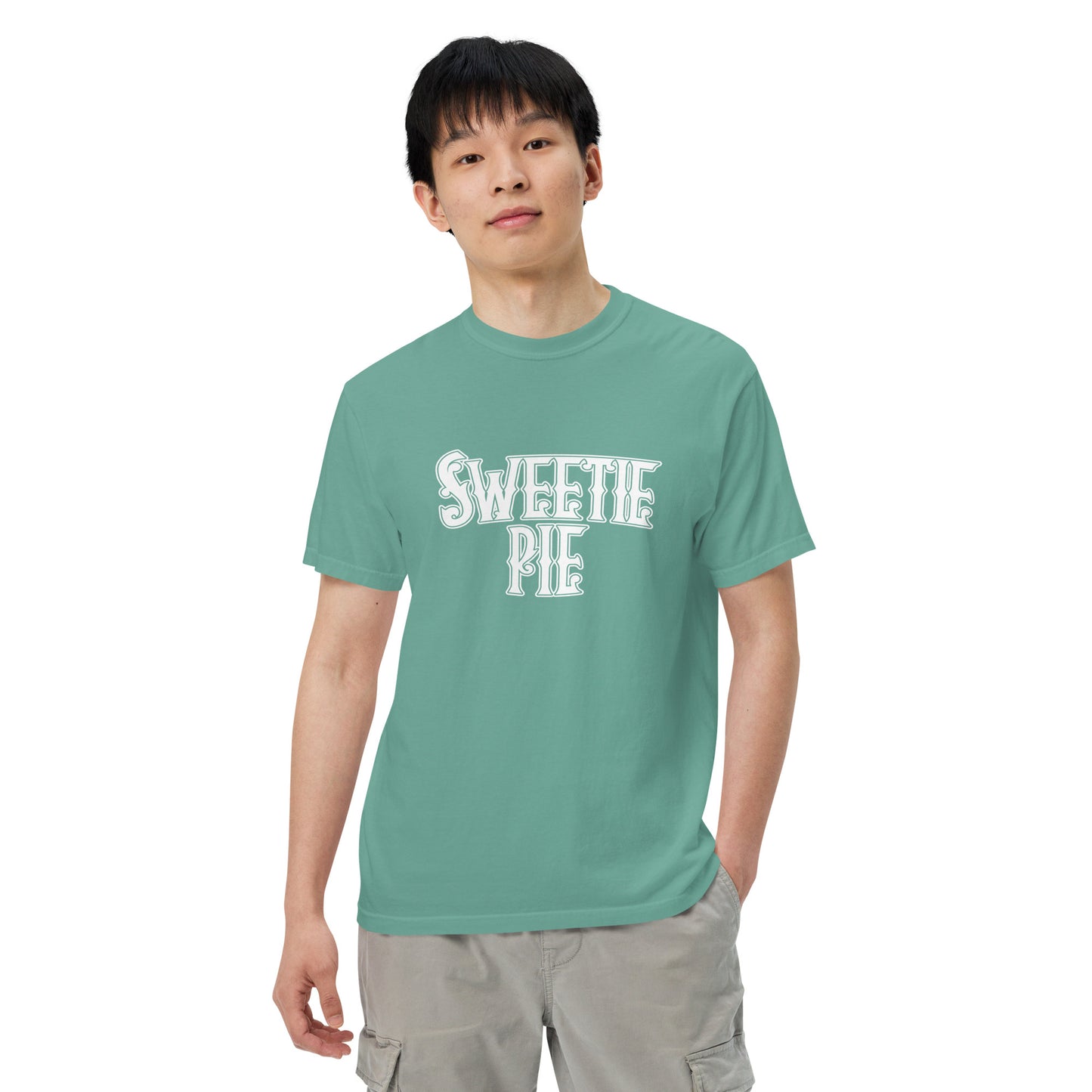 Sweetie Pie Logo Unisex garment-dyed heavyweight t-shirt