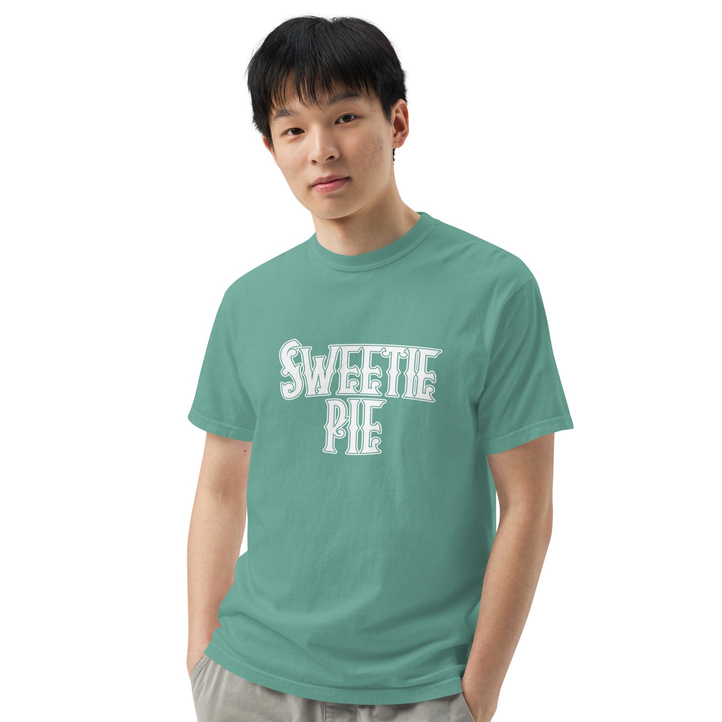 Sweetie Pie Logo Unisex garment-dyed heavyweight t-shirt