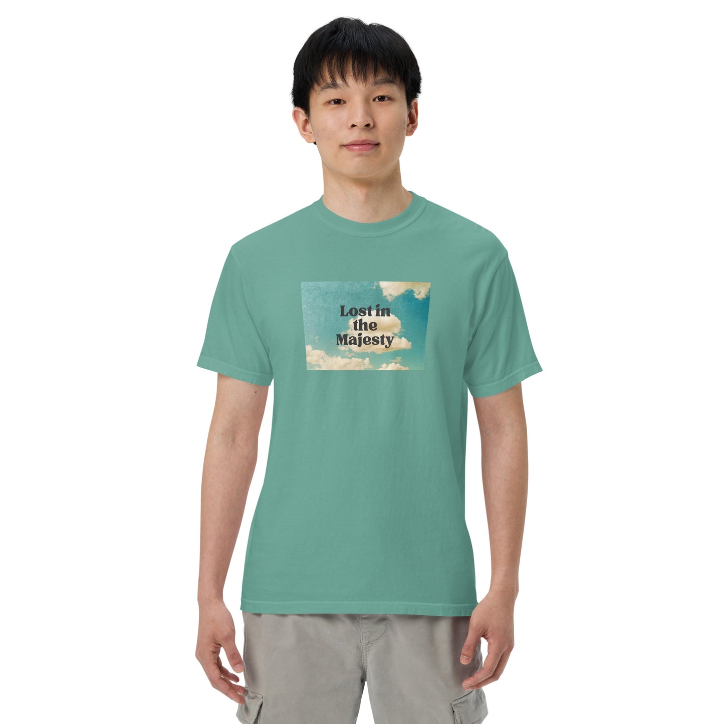 Lost in the Majesty Unisex garment-dyed heavyweight t-shirt