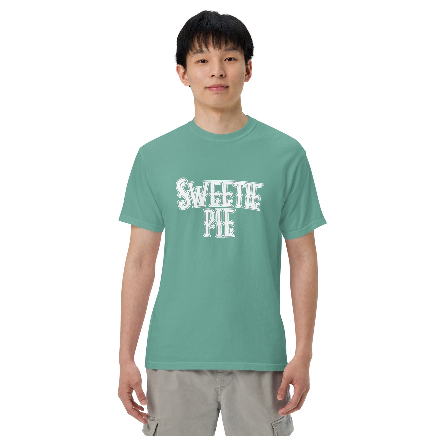 Sweetie Pie Logo Unisex garment-dyed heavyweight t-shirt