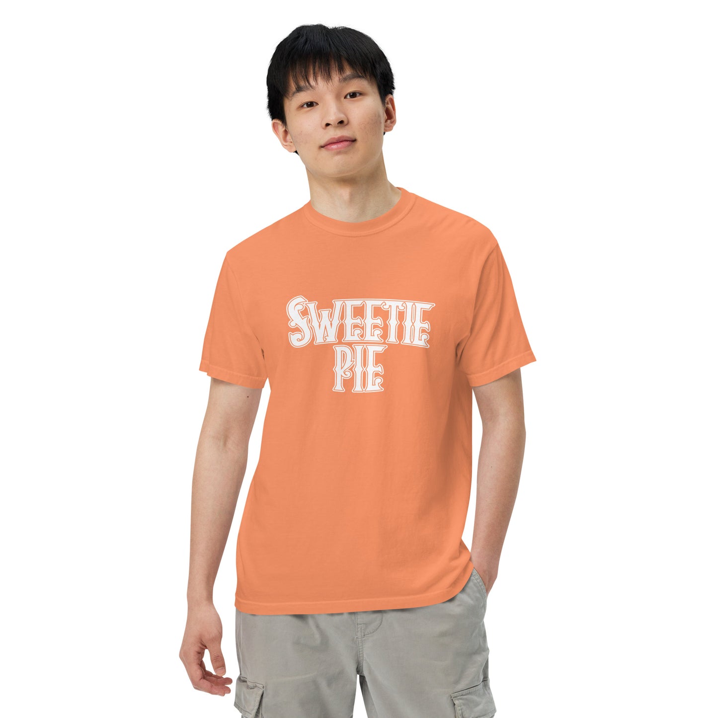 Sweetie Pie Logo Unisex garment-dyed heavyweight t-shirt