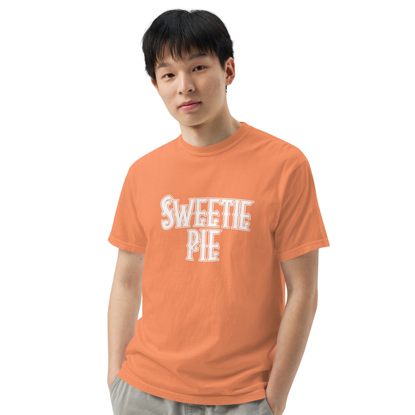 Sweetie Pie Logo Unisex garment-dyed heavyweight t-shirt