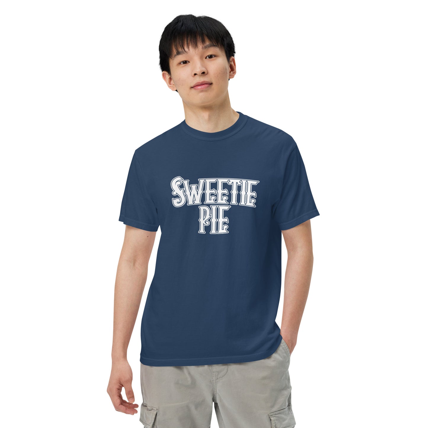 Sweetie Pie Logo Unisex garment-dyed heavyweight t-shirt