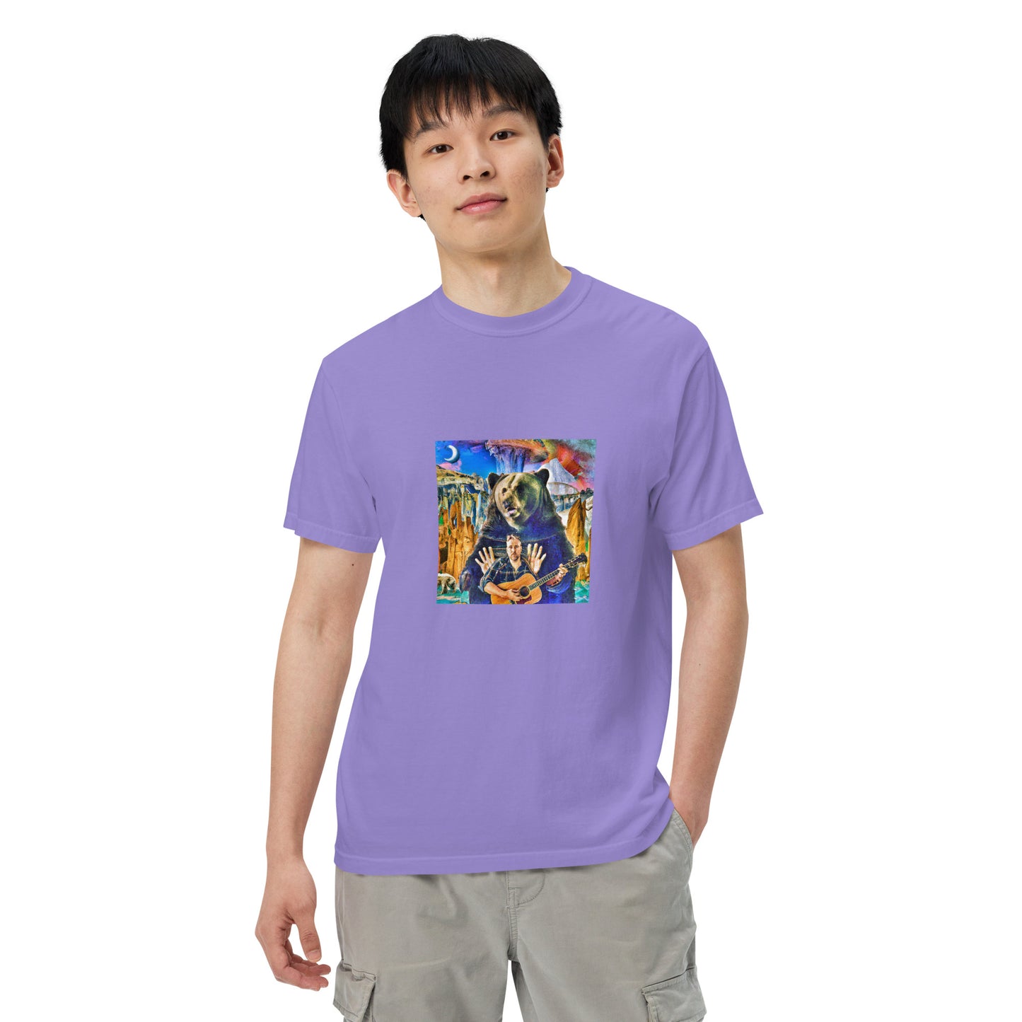 Previously Album Art Comfort Colors Unisex garment-dyed heavyweight t-shirt