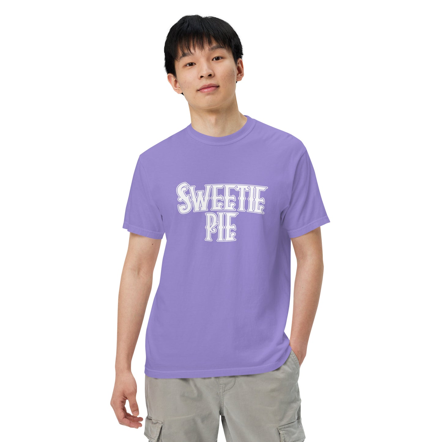 Sweetie Pie Logo Unisex garment-dyed heavyweight t-shirt