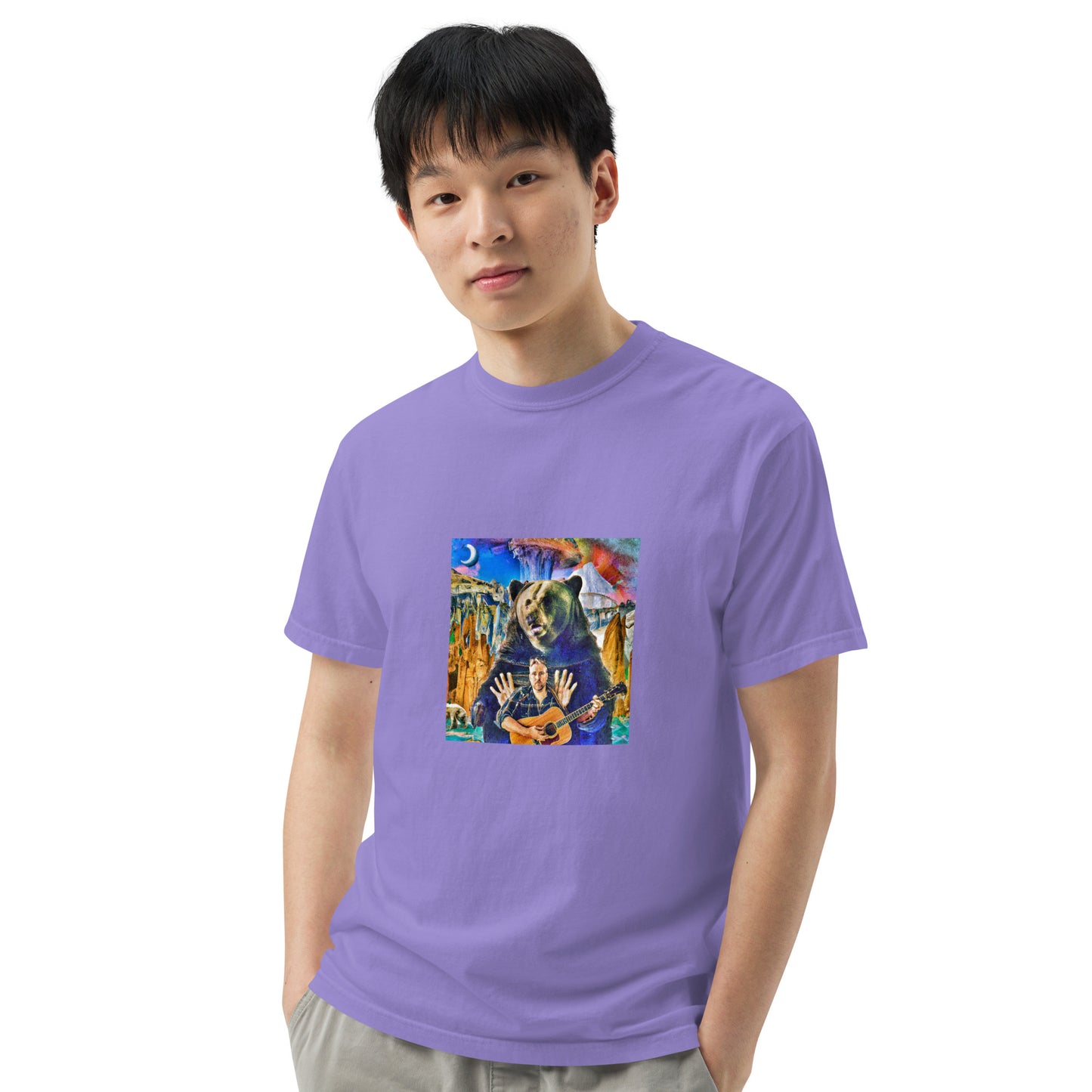 Previously Album Art Comfort Colors Unisex garment-dyed heavyweight t-shirt