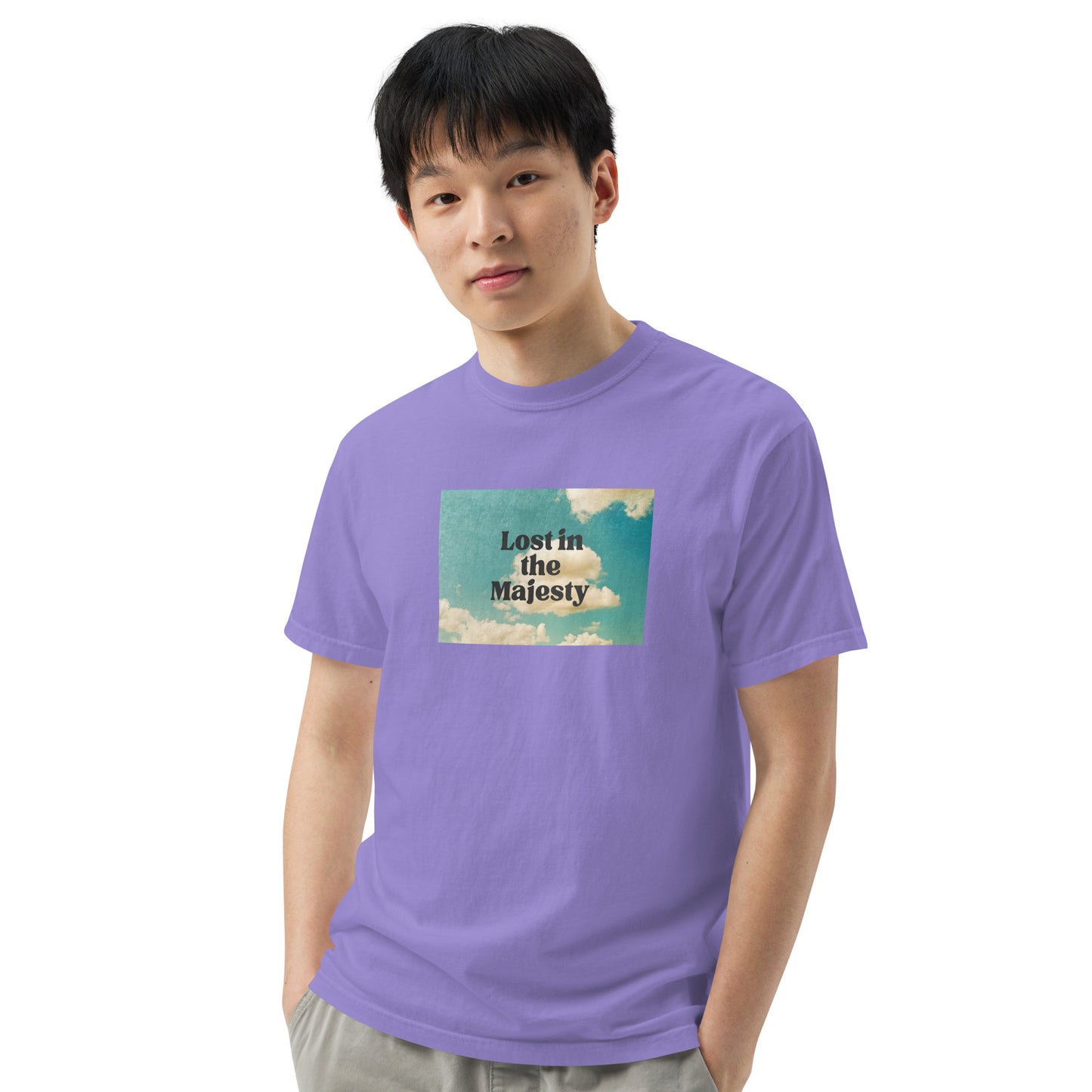 Lost in the Majesty Unisex garment-dyed heavyweight t-shirt