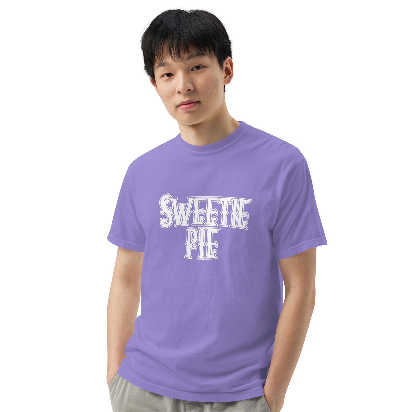 Sweetie Pie Logo Unisex garment-dyed heavyweight t-shirt