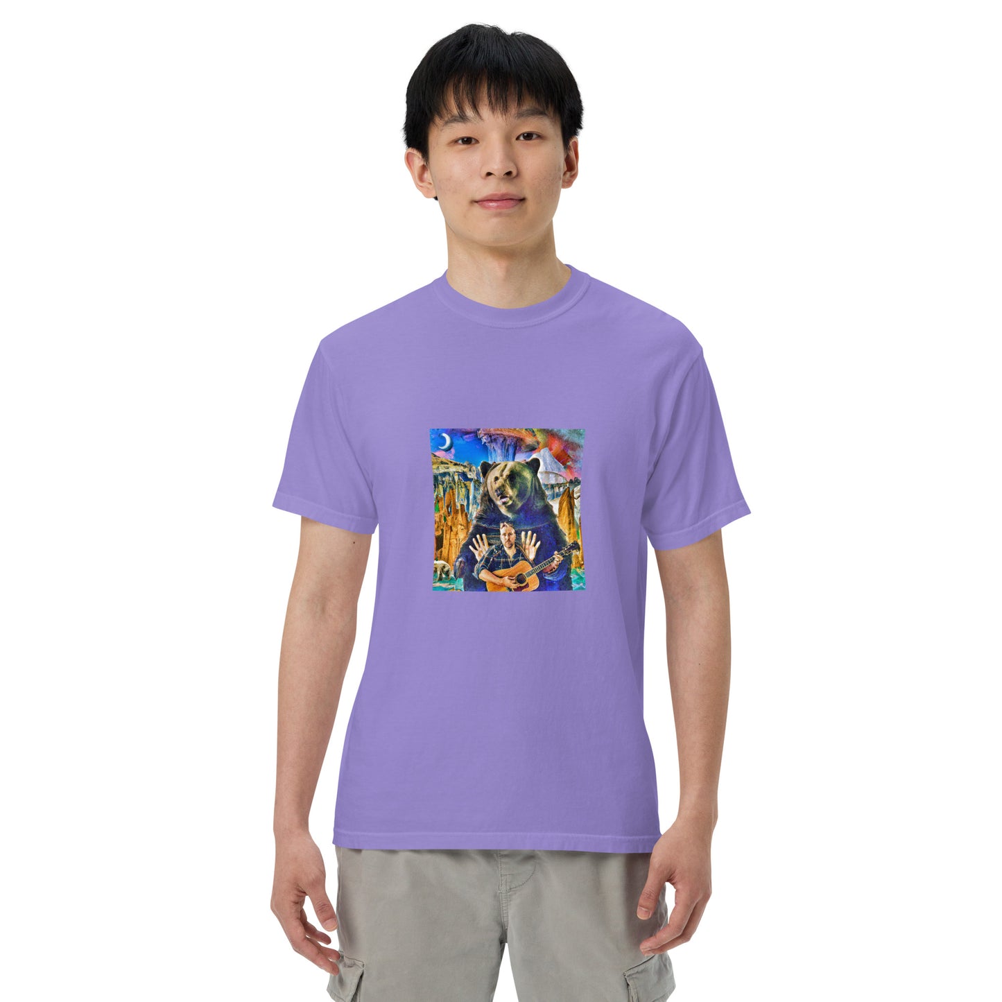 Previously Album Art Comfort Colors Unisex garment-dyed heavyweight t-shirt