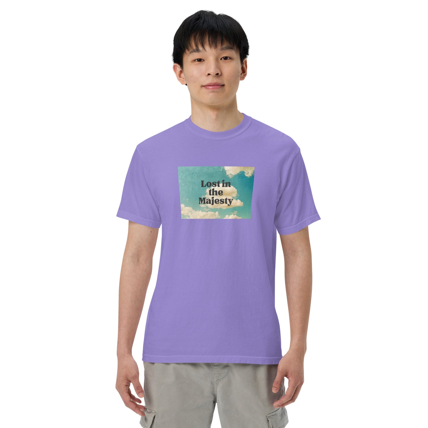 Lost in the Majesty Unisex garment-dyed heavyweight t-shirt