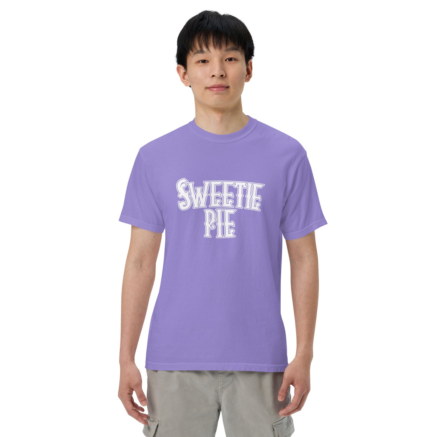 Sweetie Pie Logo Unisex garment-dyed heavyweight t-shirt