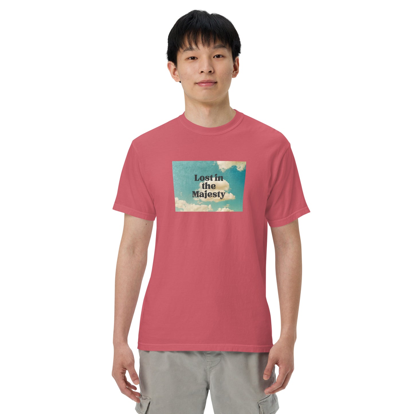 Lost in the Majesty Unisex garment-dyed heavyweight t-shirt