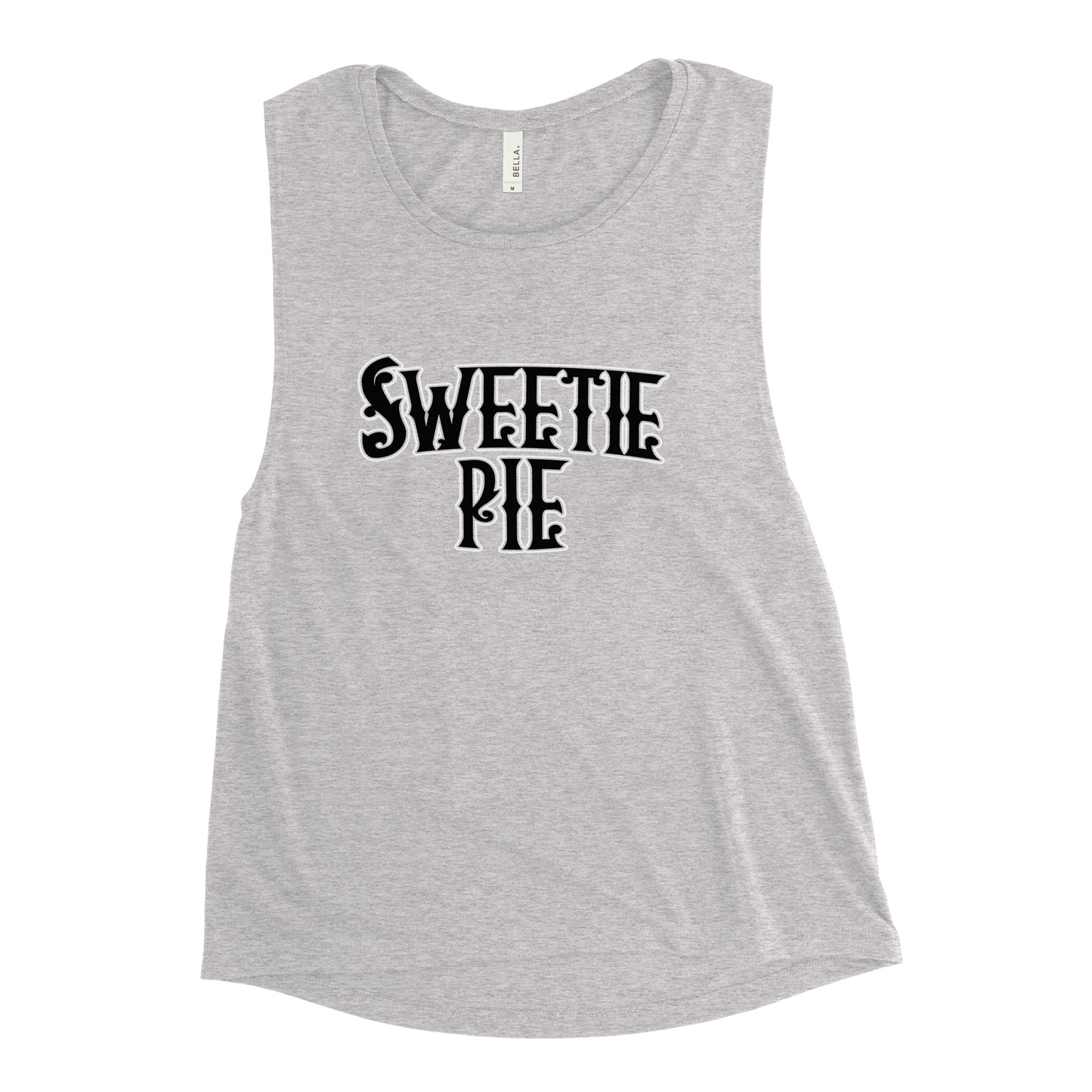 Sweetie Pie Logo Ladies’ Muscle Tank