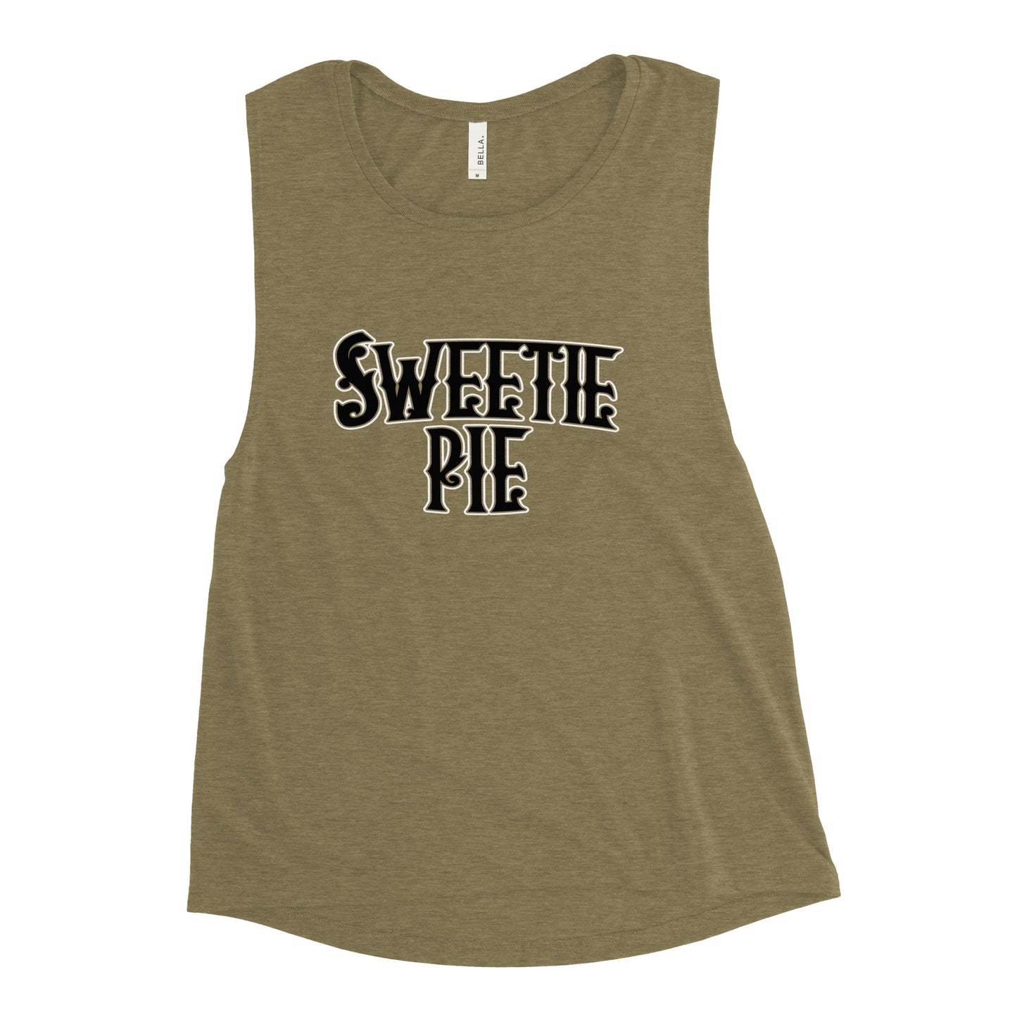 Sweetie Pie Logo Ladies’ Muscle Tank