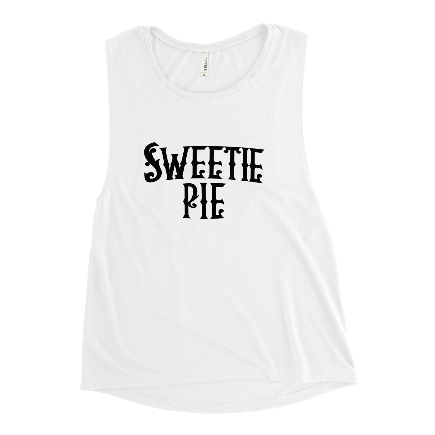 Sweetie Pie Logo Ladies’ Muscle Tank