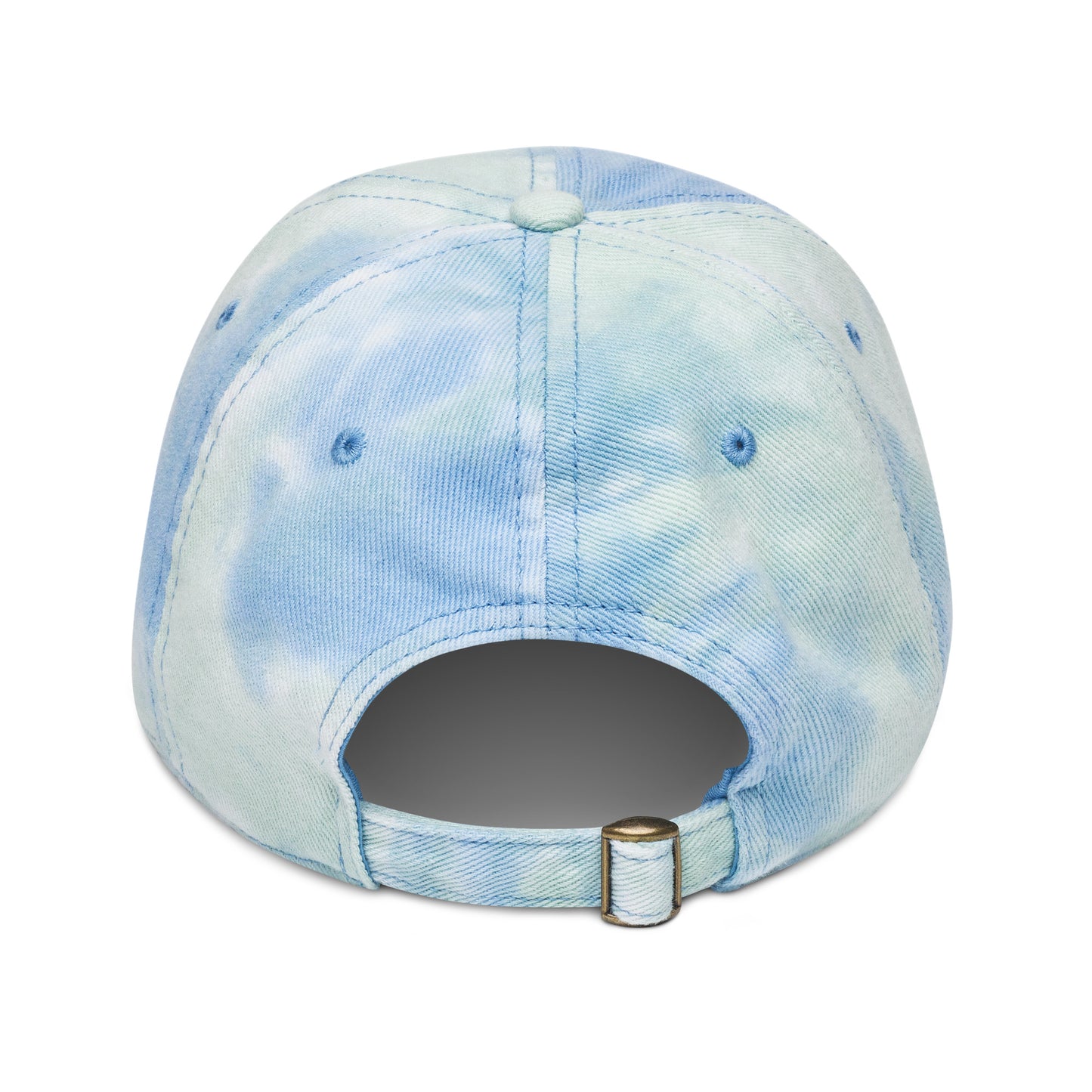 Sweetie Pie Logo Sky Blue Tie Dye Hat (See Stitching Note)