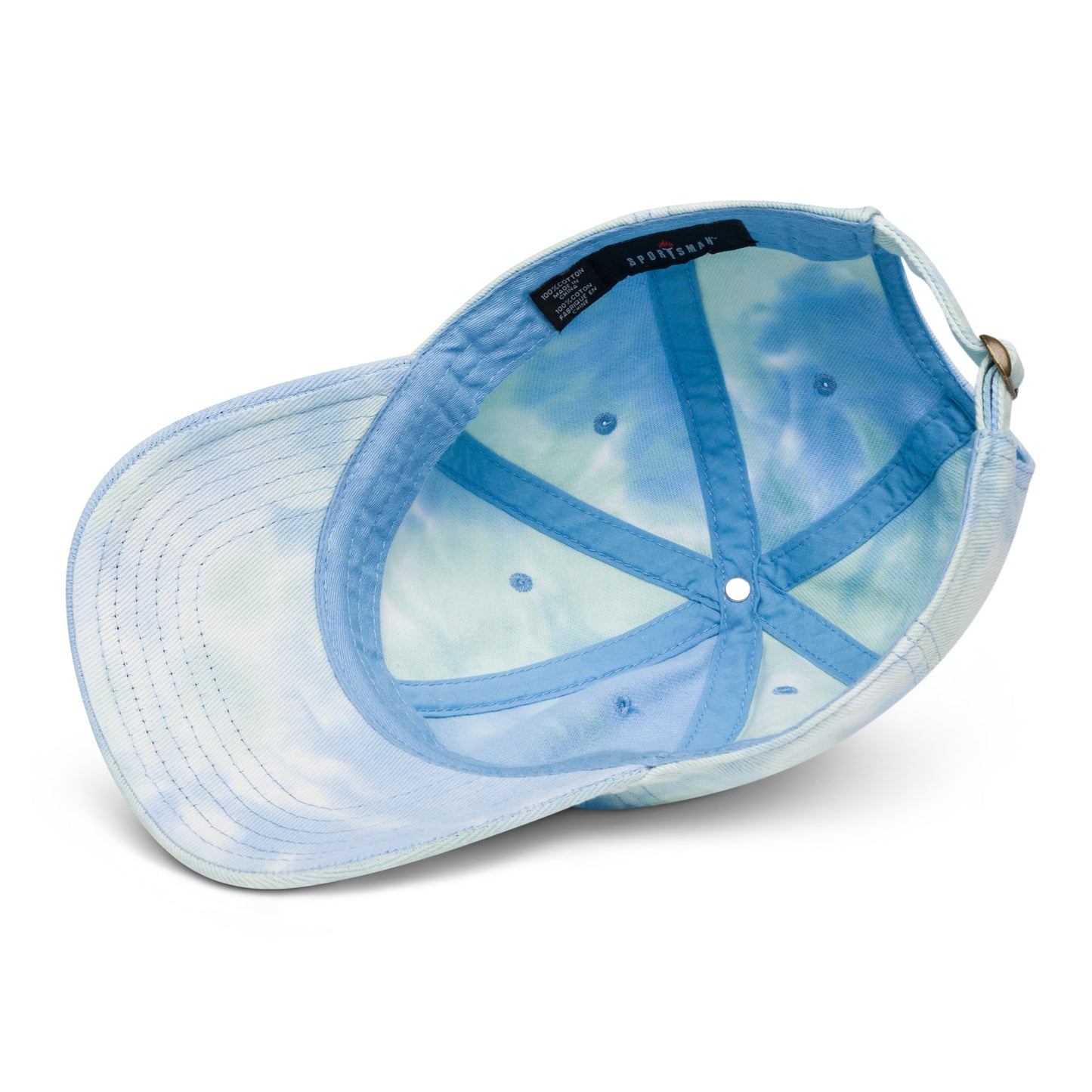 Sweetie Pie Logo Sky Blue Tie Dye Hat (See Stitching Note)