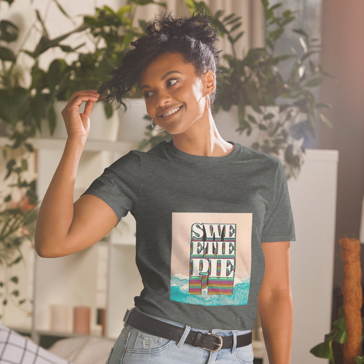 Sweetie Pie Square Short-Sleeve Unisex T-Shirt
