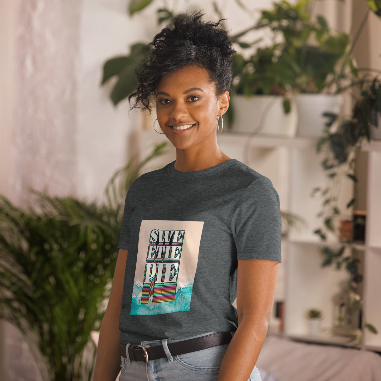 Sweetie Pie Square Short-Sleeve Unisex T-Shirt