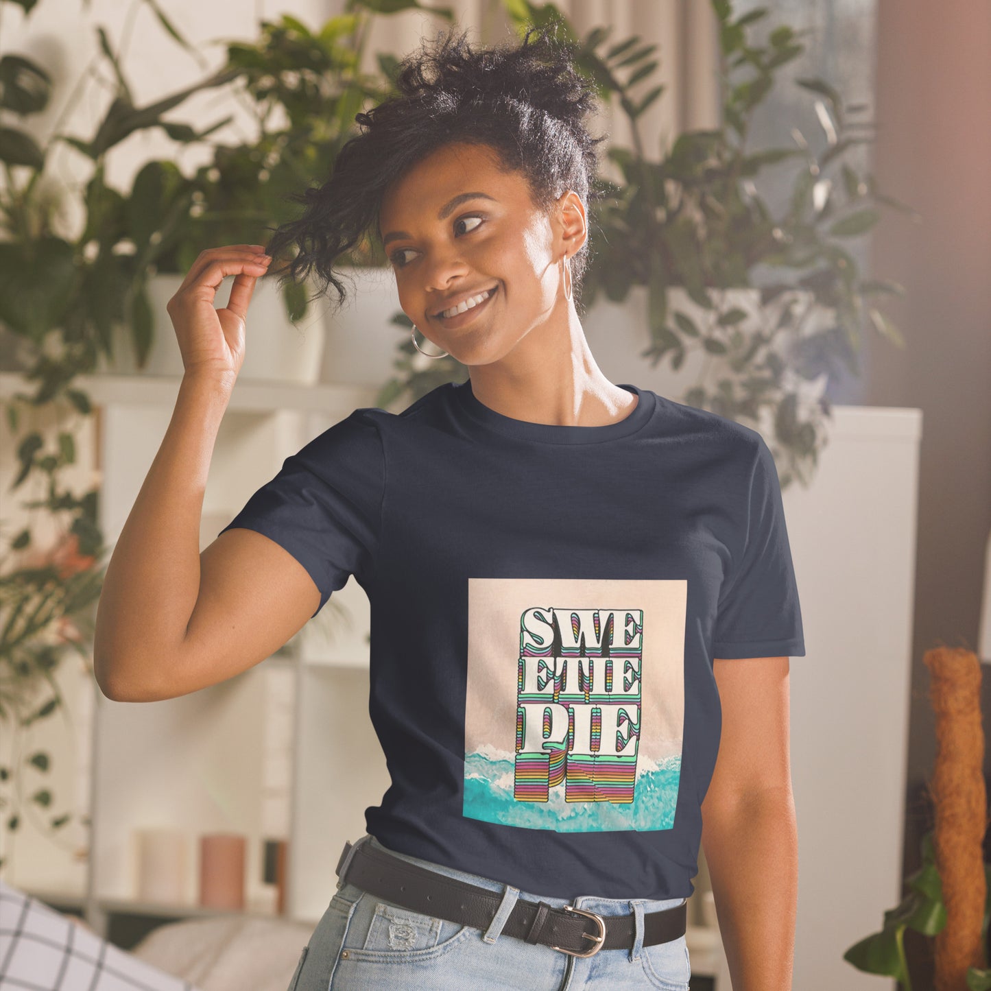 Sweetie Pie Square Short-Sleeve Unisex T-Shirt