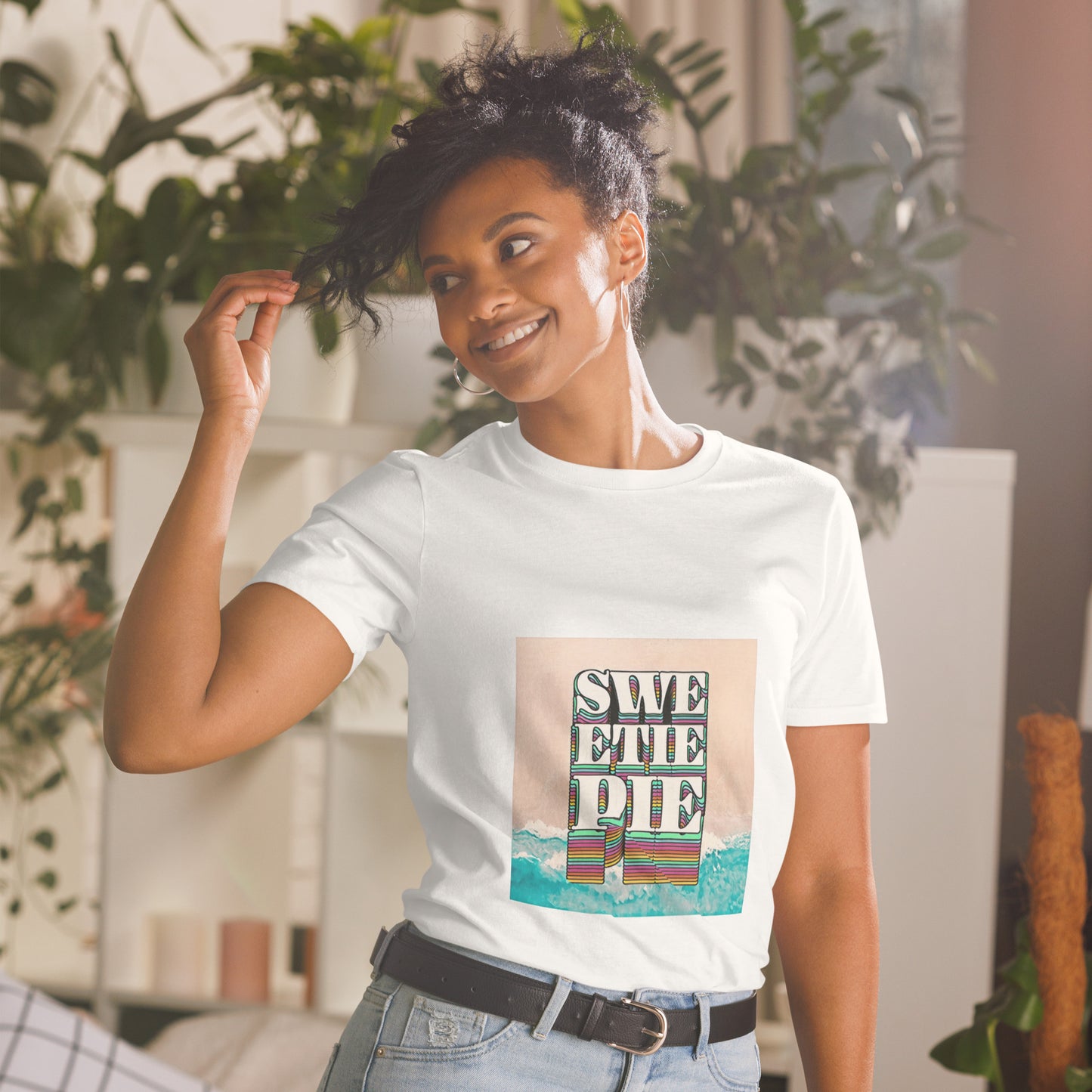 Sweetie Pie Square Short-Sleeve Unisex T-Shirt