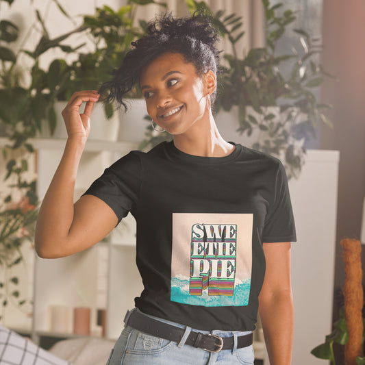 Sweetie Pie Square Short-Sleeve Unisex T-Shirt