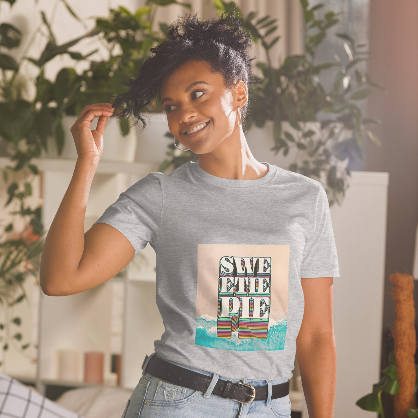 Sweetie Pie Square Short-Sleeve Unisex T-Shirt